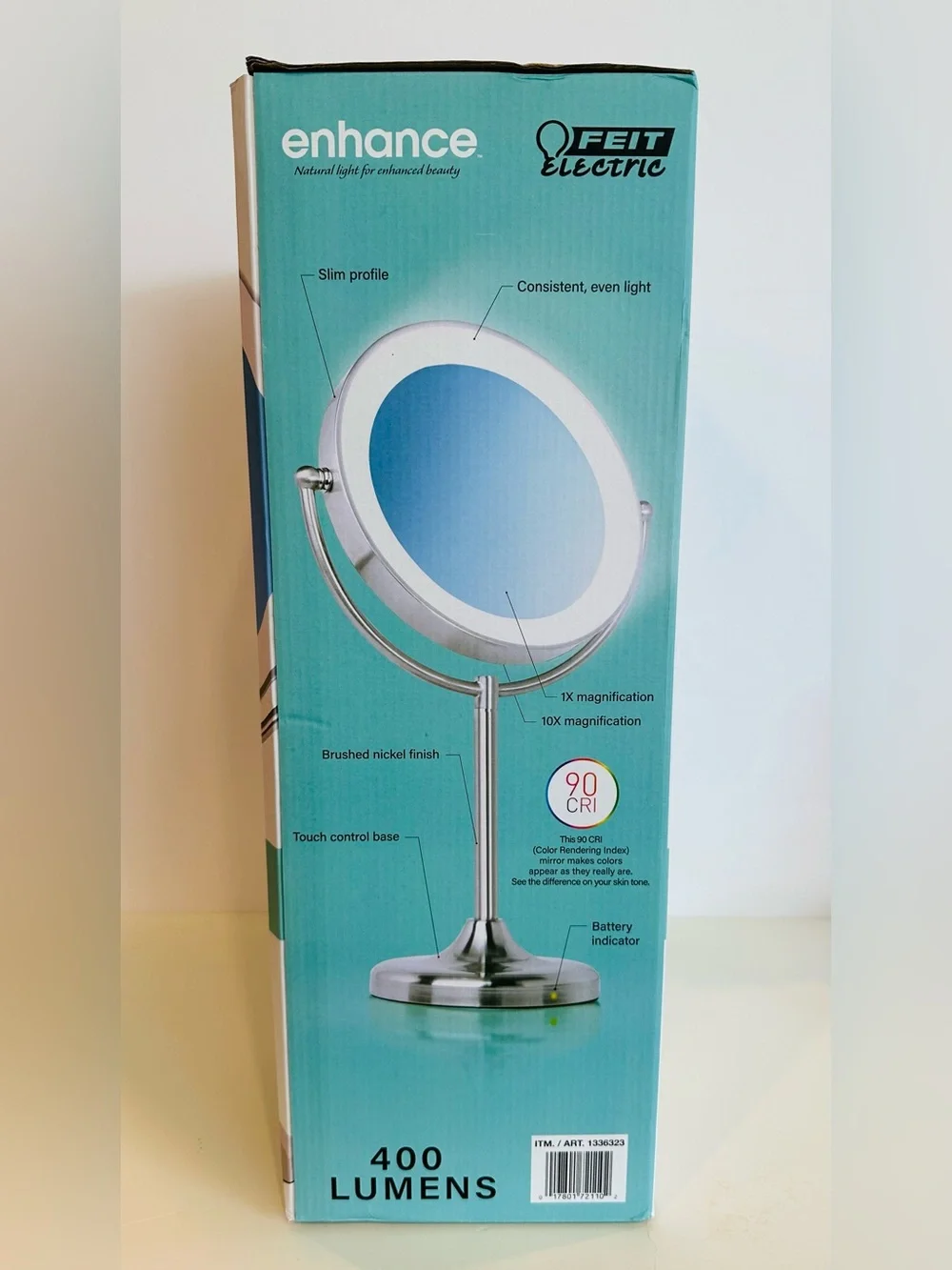 Feit Electric Rechargeable LED Vanity Mirror NIB